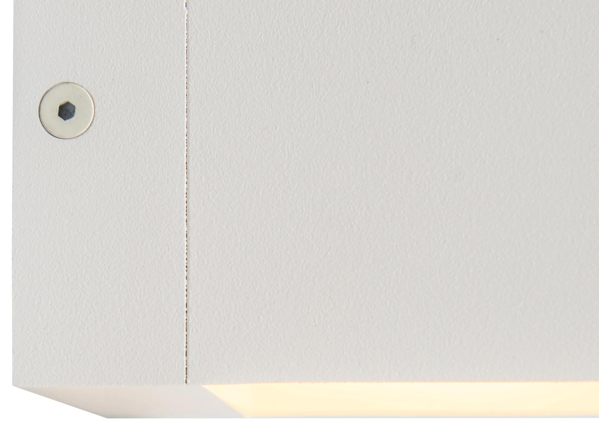 Moderná nástenná lampa biela - Transfer