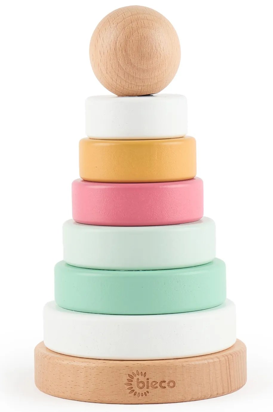 Bieco - Drevená stohovacia veža - berry