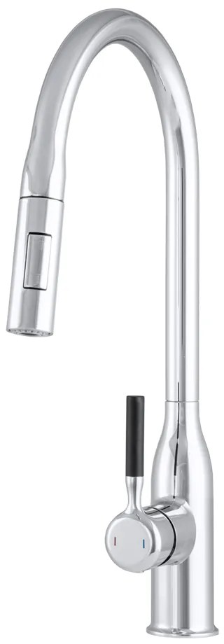 Gamma Roxy, vysoká drezová batéria, chrómová, GMA-BRXYK-CH