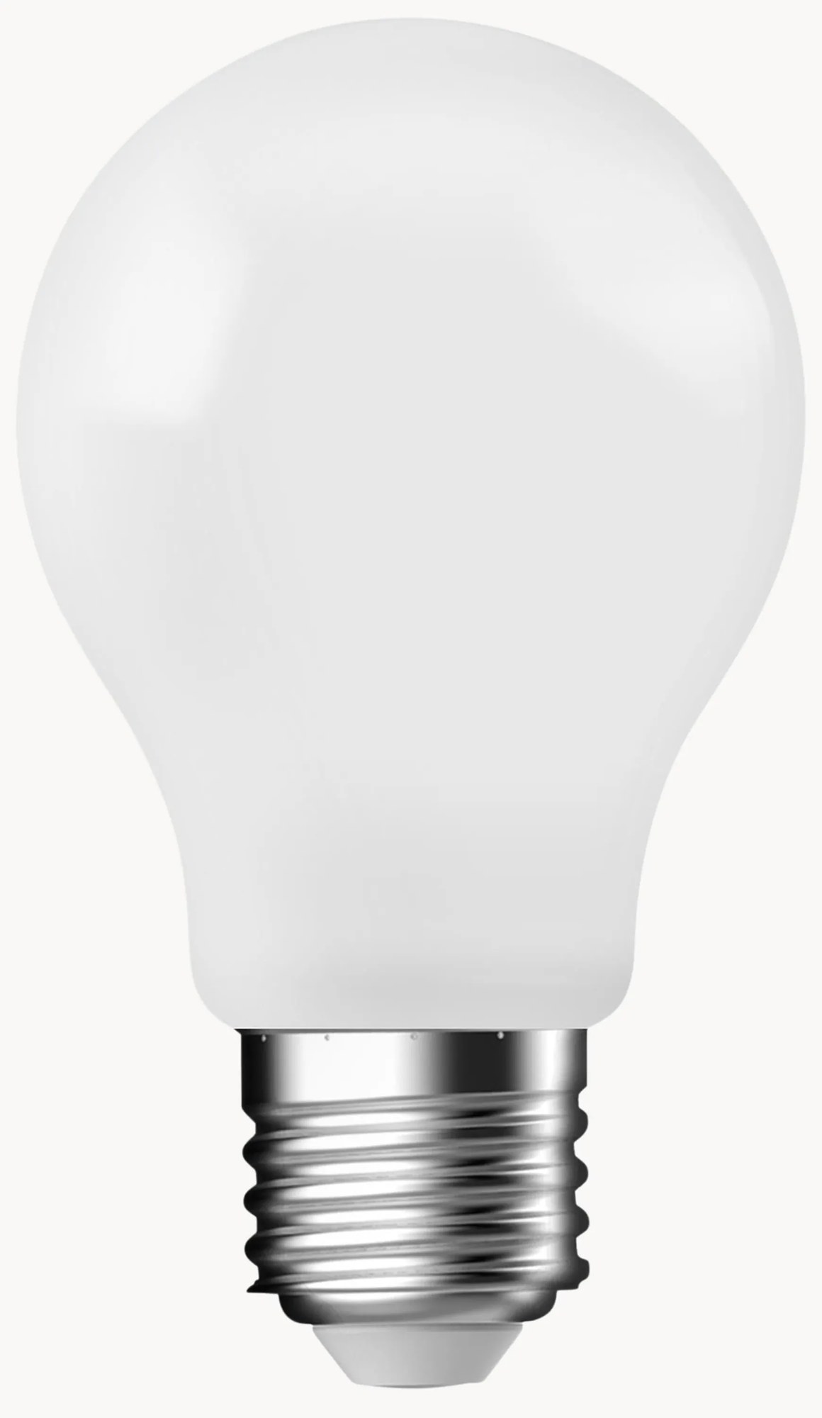 E27 žiarovka, hrejivá biela, 4.6 W, 1 ks