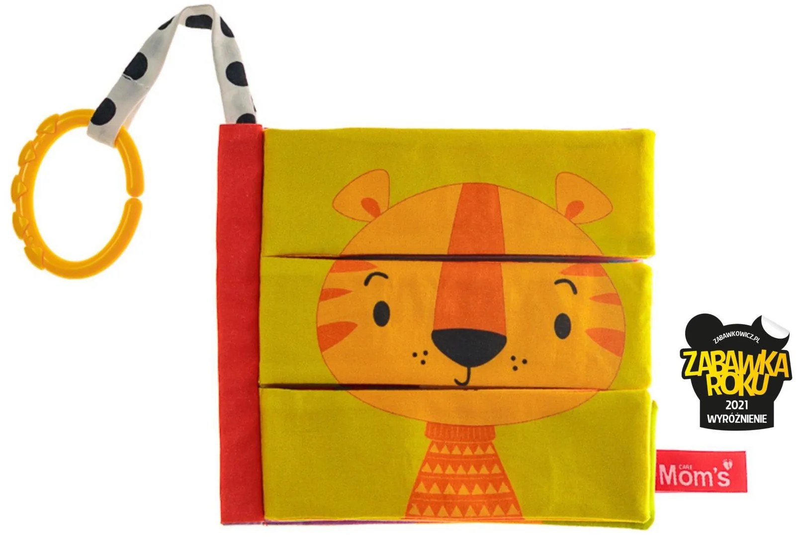 Mom’s Care - textilná knižka - Puzzle zvieratiek