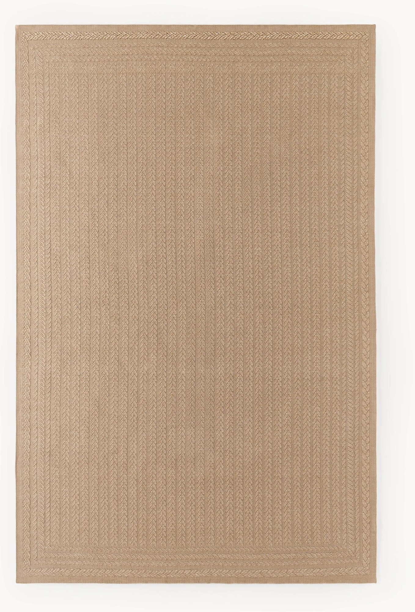 Ručne tkaný koberec do interiéru/exteriéru's geometrickým vzorom Anil