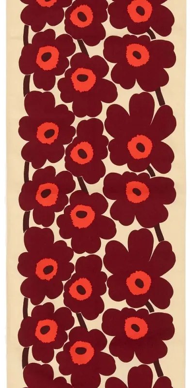 Behúň Unikko 43x150, vínovo-vanilkový