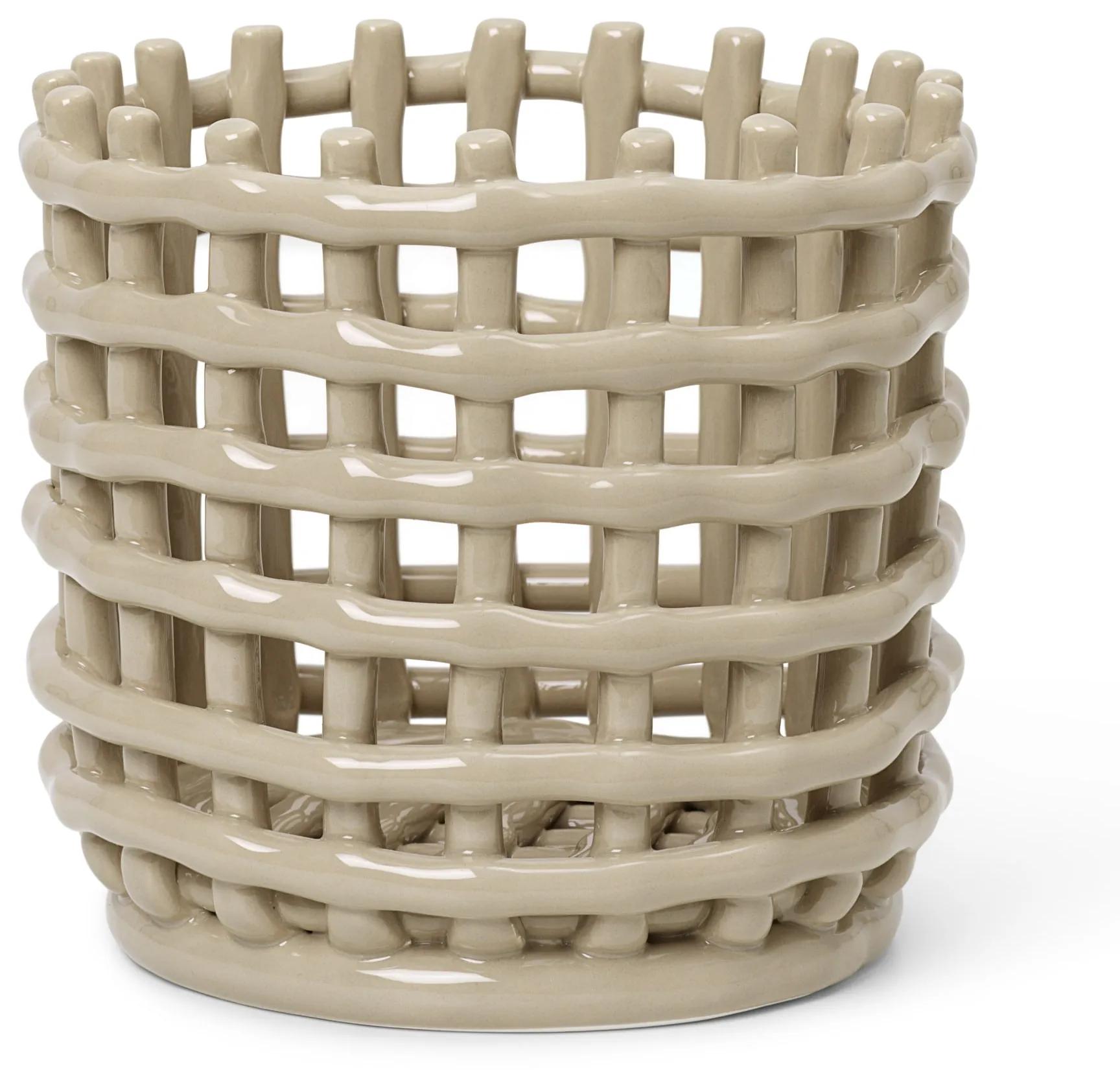 Ferm Living Keramický kôš Cashmere Small