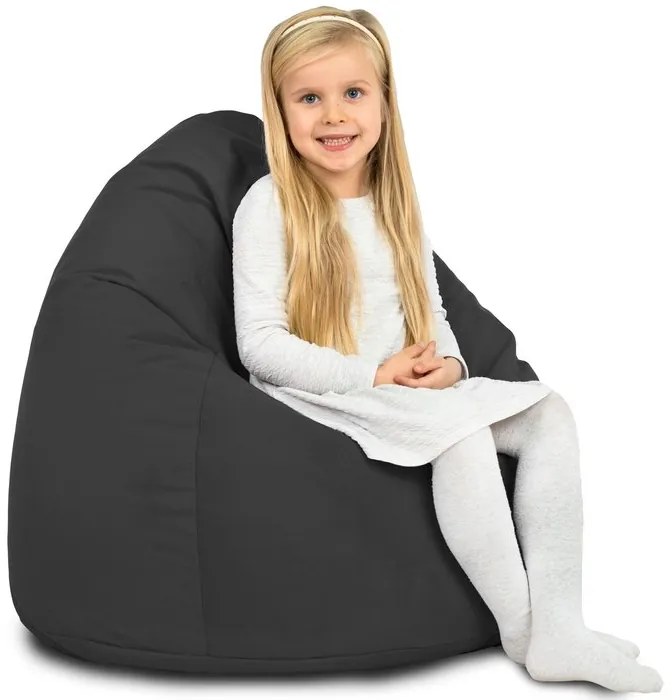 Sedací vak BAG Sako L Plyš Farba: 13. Tmavo Sivý