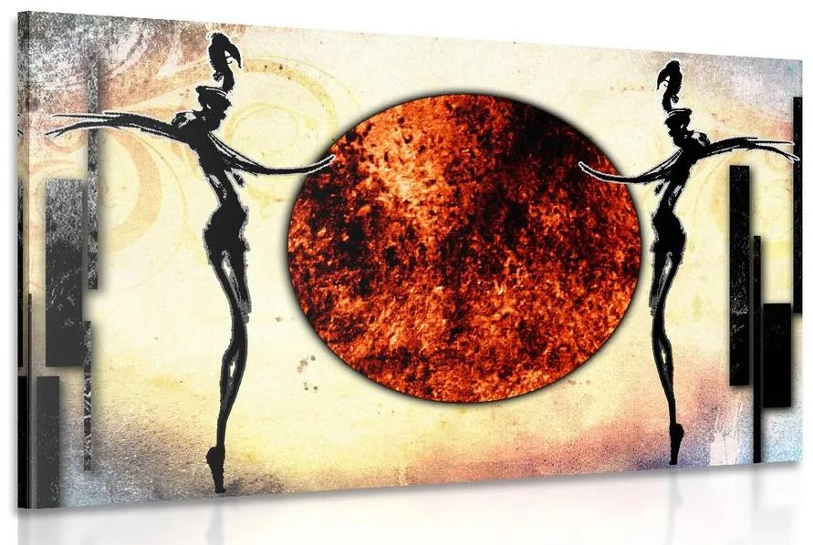 Obraz africký tanec