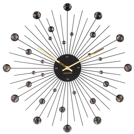 Nástenné hodiny 4859BK Karlsson 50cm