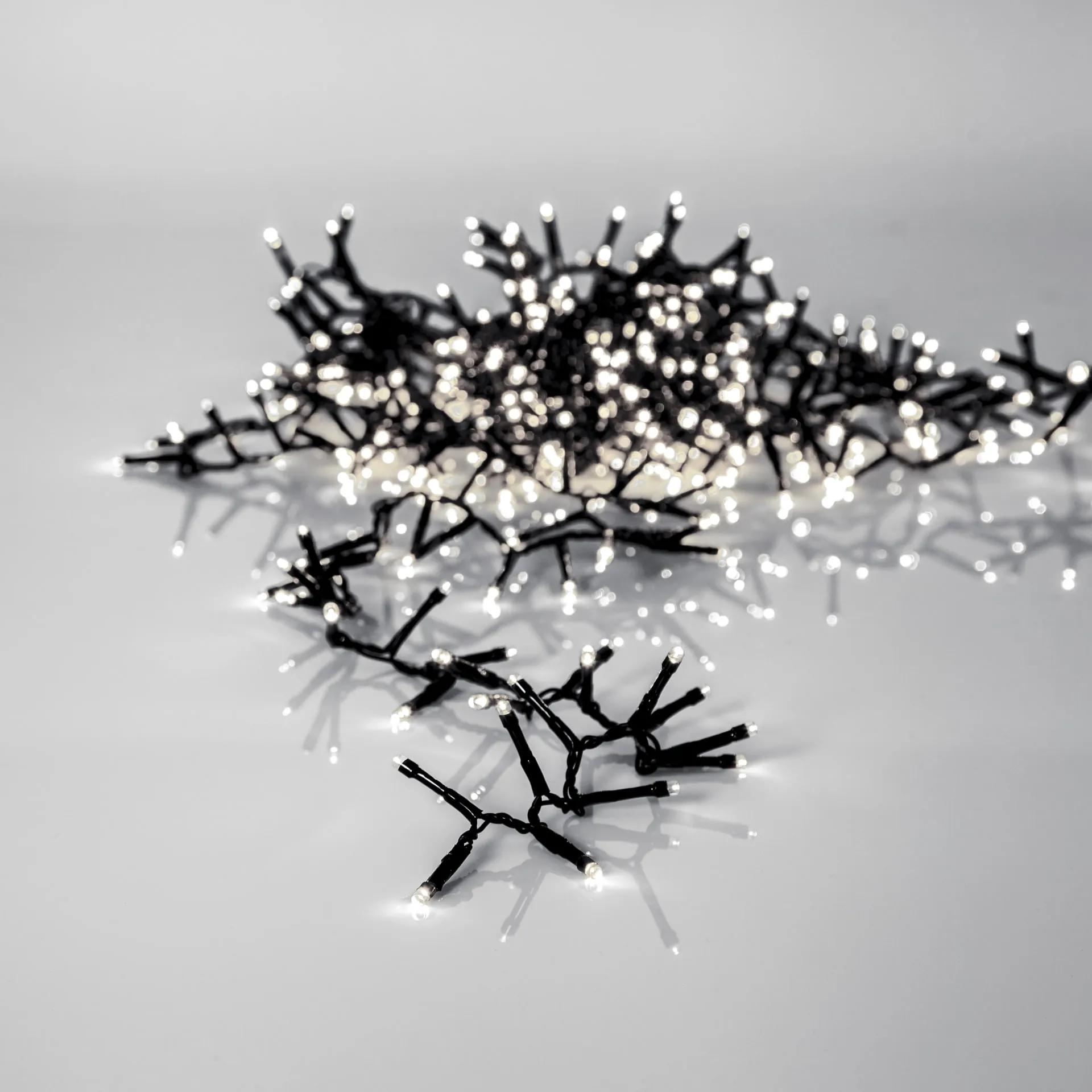 STAR TRADING Vonkajšia svetelná LED reťaz Crispy – 1200 žiaroviek