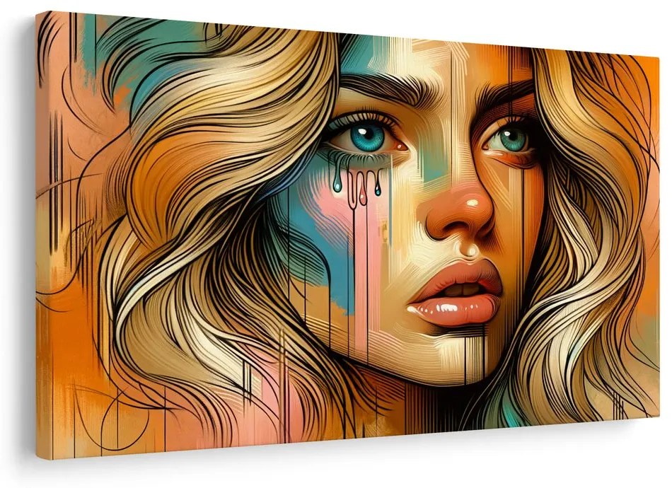 Obraz moderný portrét ženy