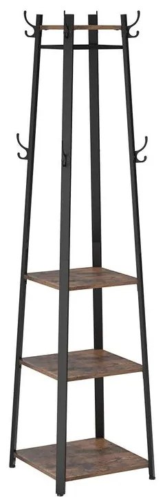 Vešiakový stojan s policami VASAGLE LCR80X