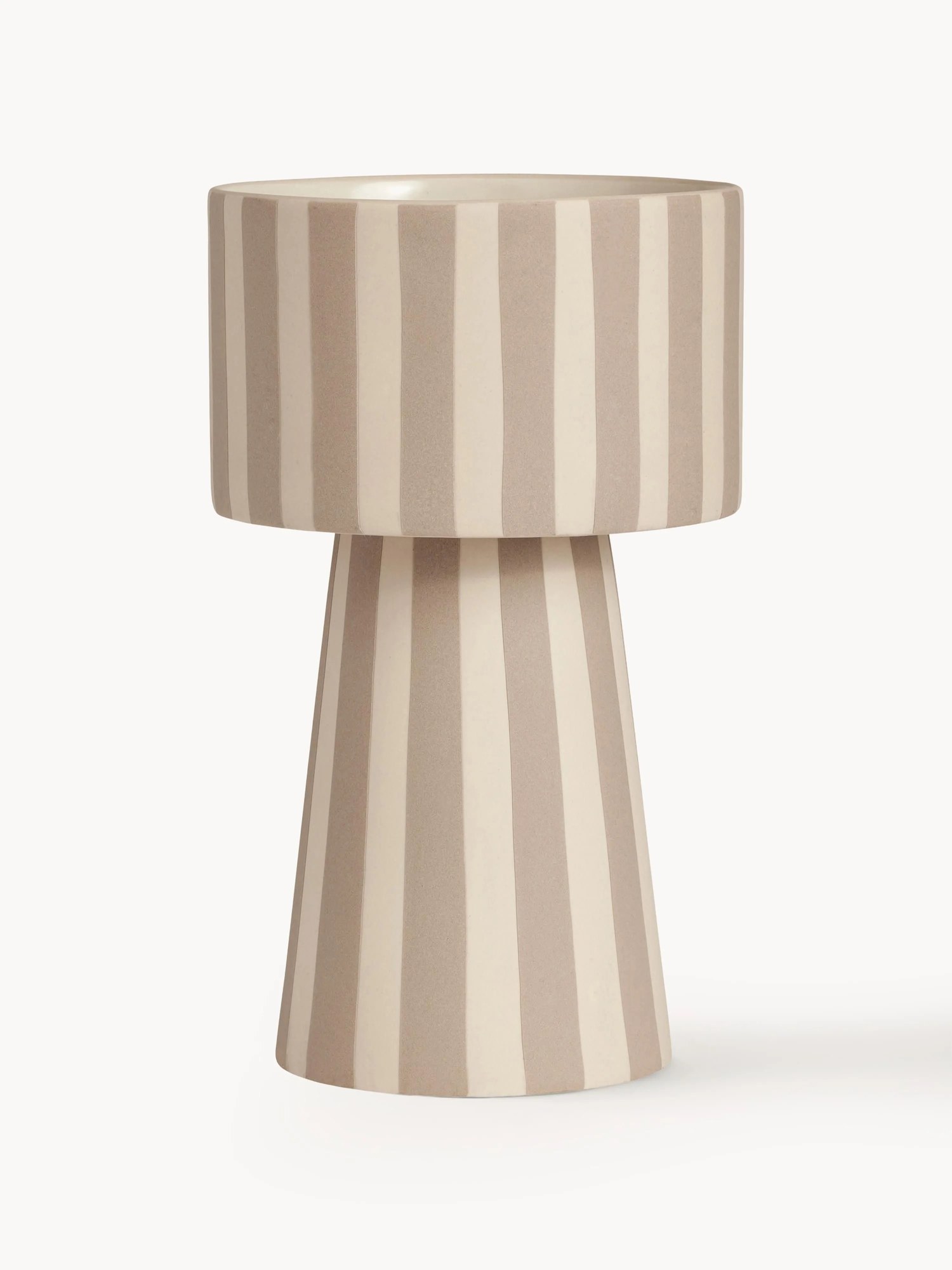 Ručne vyrobený obal na kvetináč Toppu, V 24 cm