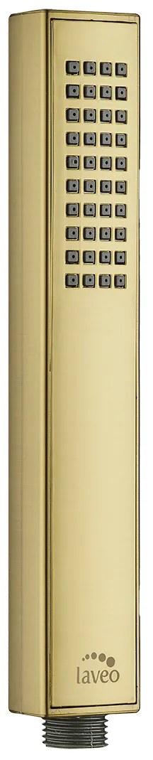 Laveo Pola, ručná sprchová hlavica, 1 funkcia, zlatá matná, LAV-NAP_GSAB