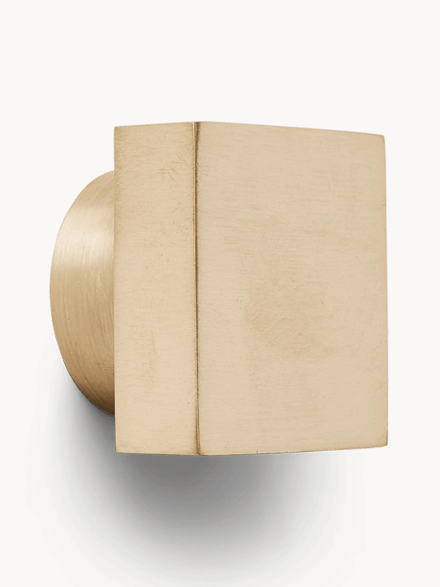 Mosadzný nástenný háčik Square