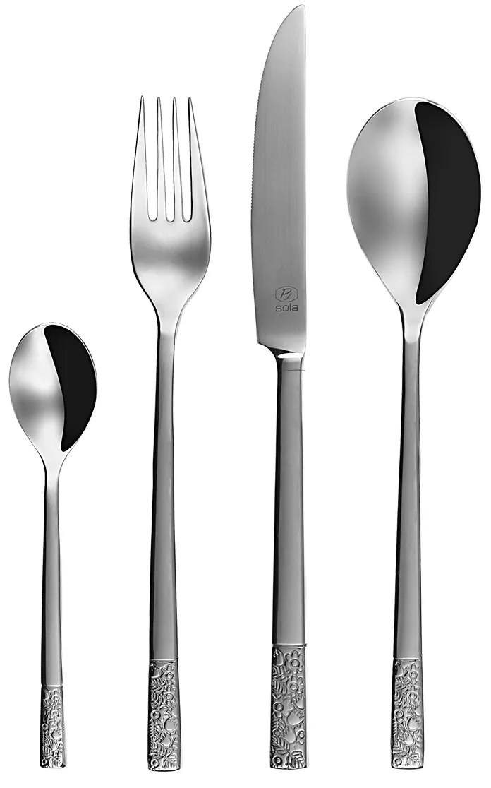 Príborový set 24 ks - Fiori Platinum Line - 112154