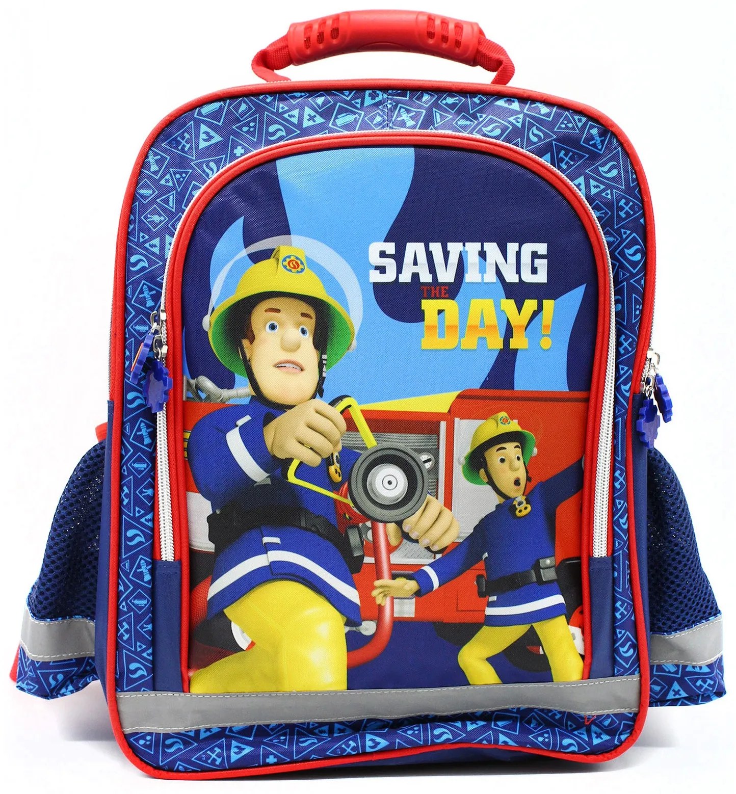 Školský anatomický batoh Požiarnik Sam - Hasič Sam - Fireman Sam - 14L