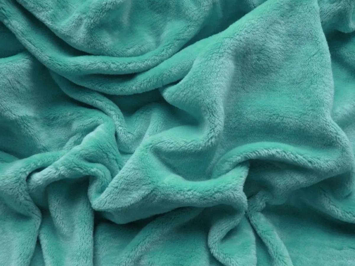 XPOSE® Mikroplyšová plachta Exclusive - svetlo tyrkysová 120x200 cm