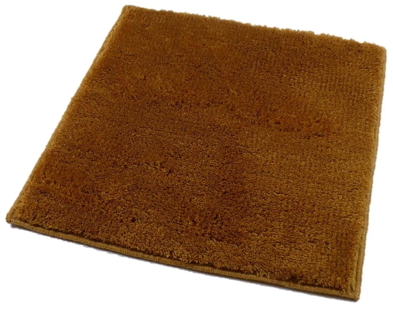 ROUTNER Kúpeľňová predložka UNI COLOR Medová 10106 - Medová / 50 x 50 cm 10106