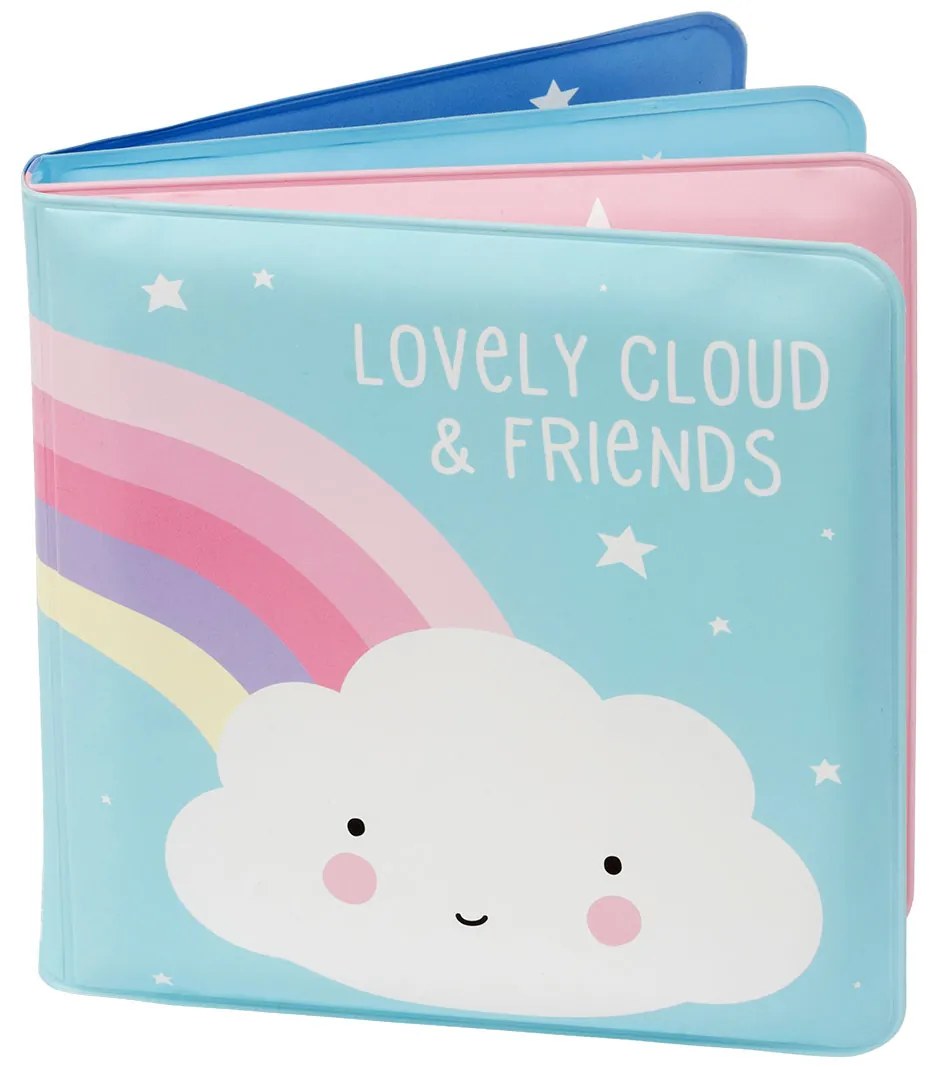 A Little Lovely Company - knižka do kúpeľa - mráčik a kamaráti