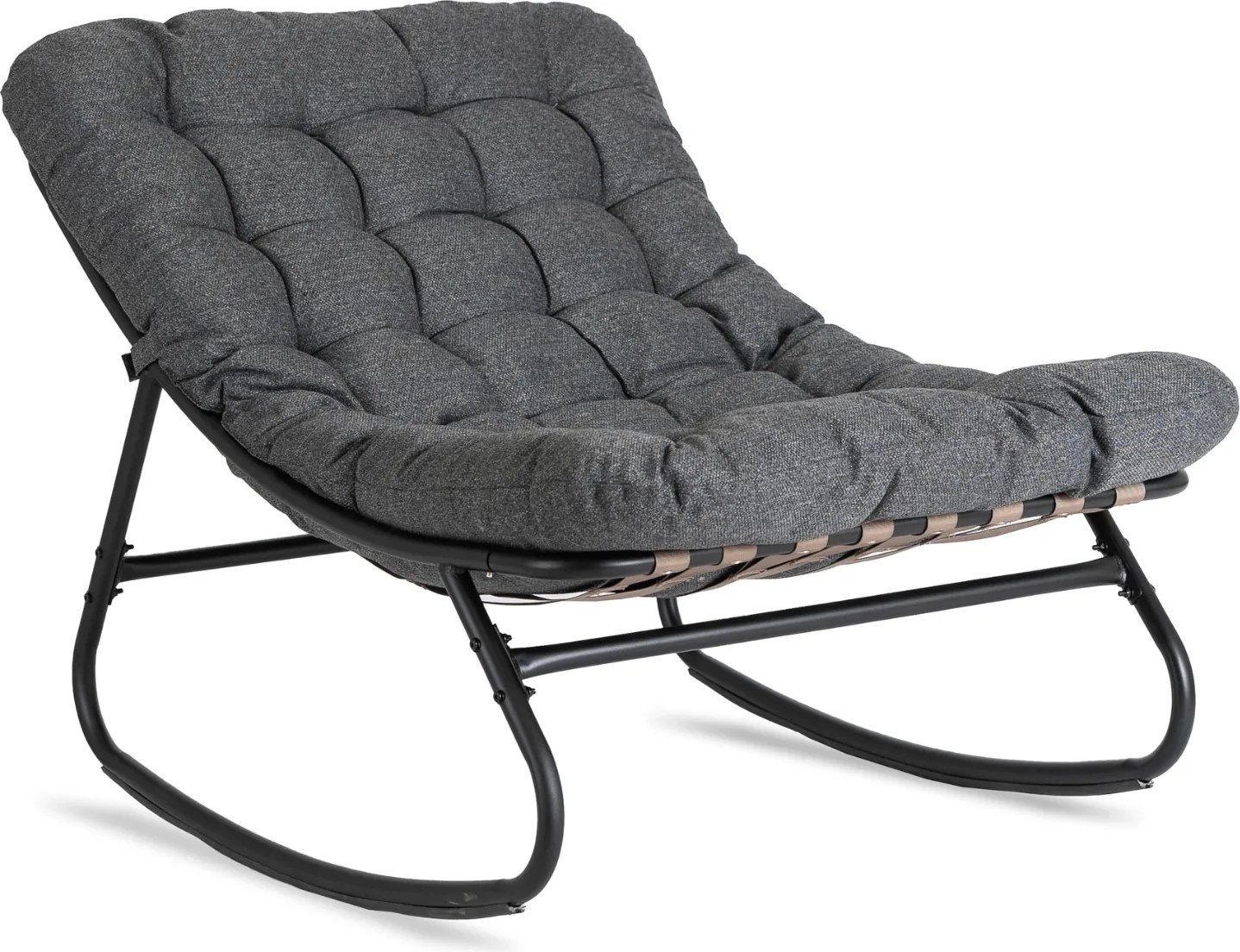 PROXIMA.store - Relaxačné hojdacie kreslo AURORA FARBA: sivá