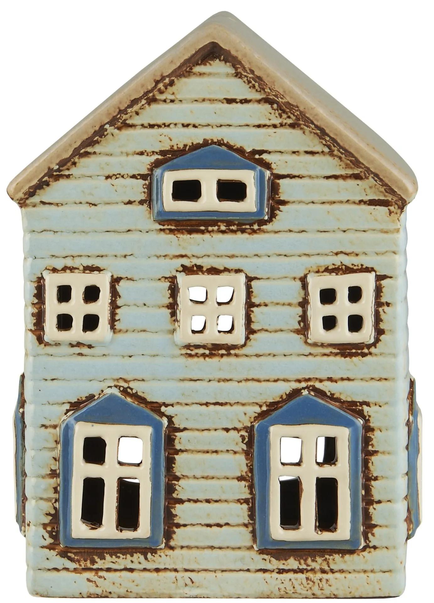 Ib Laursen Keramický svietnik Thorshavn Brown door on Side