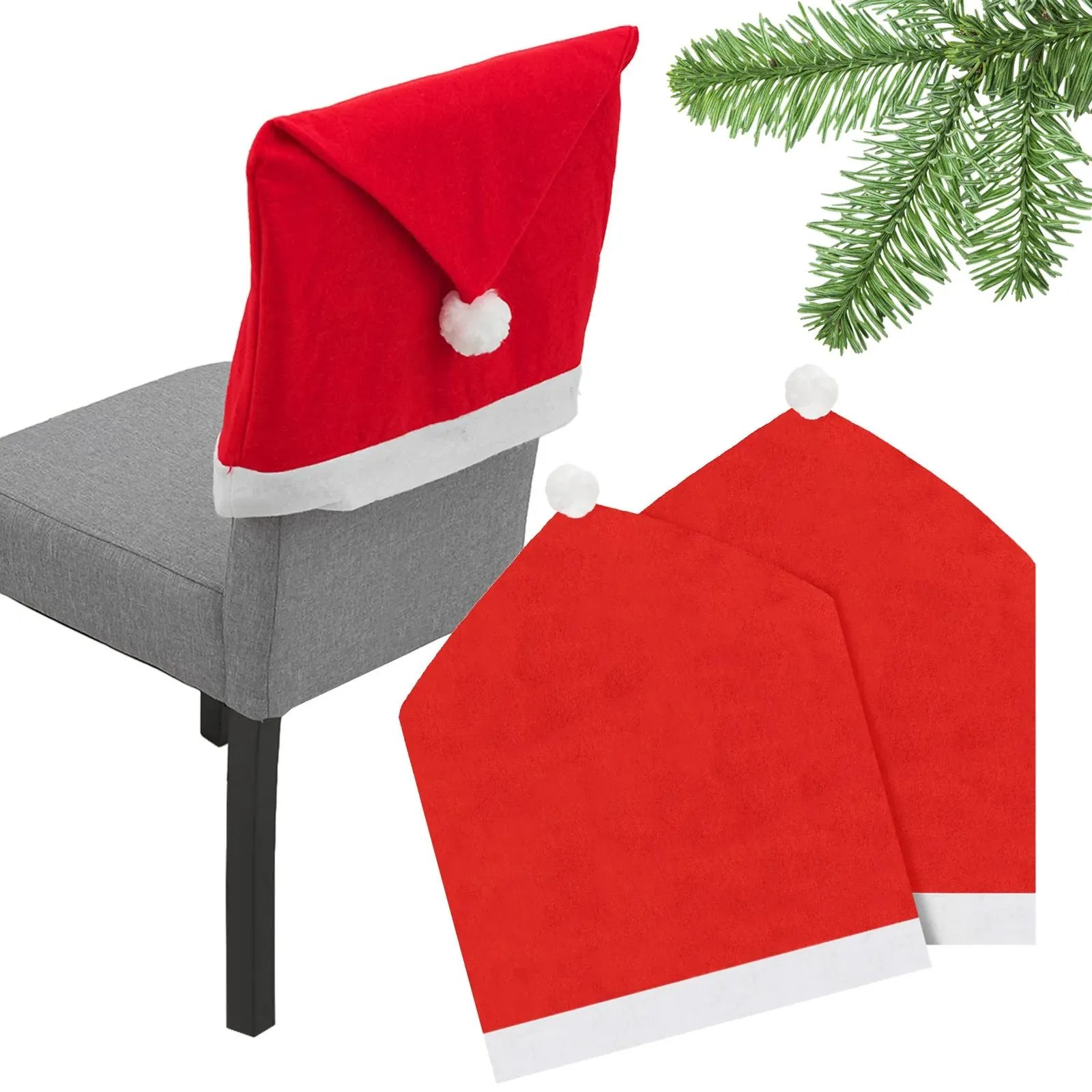 Tutumi Tutumi, poťah na stoličku Santa čiapka 6 ks 380667A, CHR-00004