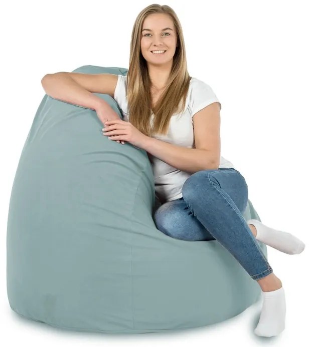 INTERMEDIC SK Sedací vak Bag Sako XXL Plyš Farba: 17. mätový