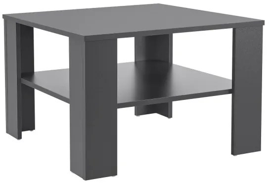 InternetovaZahrada Konferenčný stolík 60x60cm - tmavošedý InternetovaZahrada Konferenčný stolík 60x60cm - tmavošedý