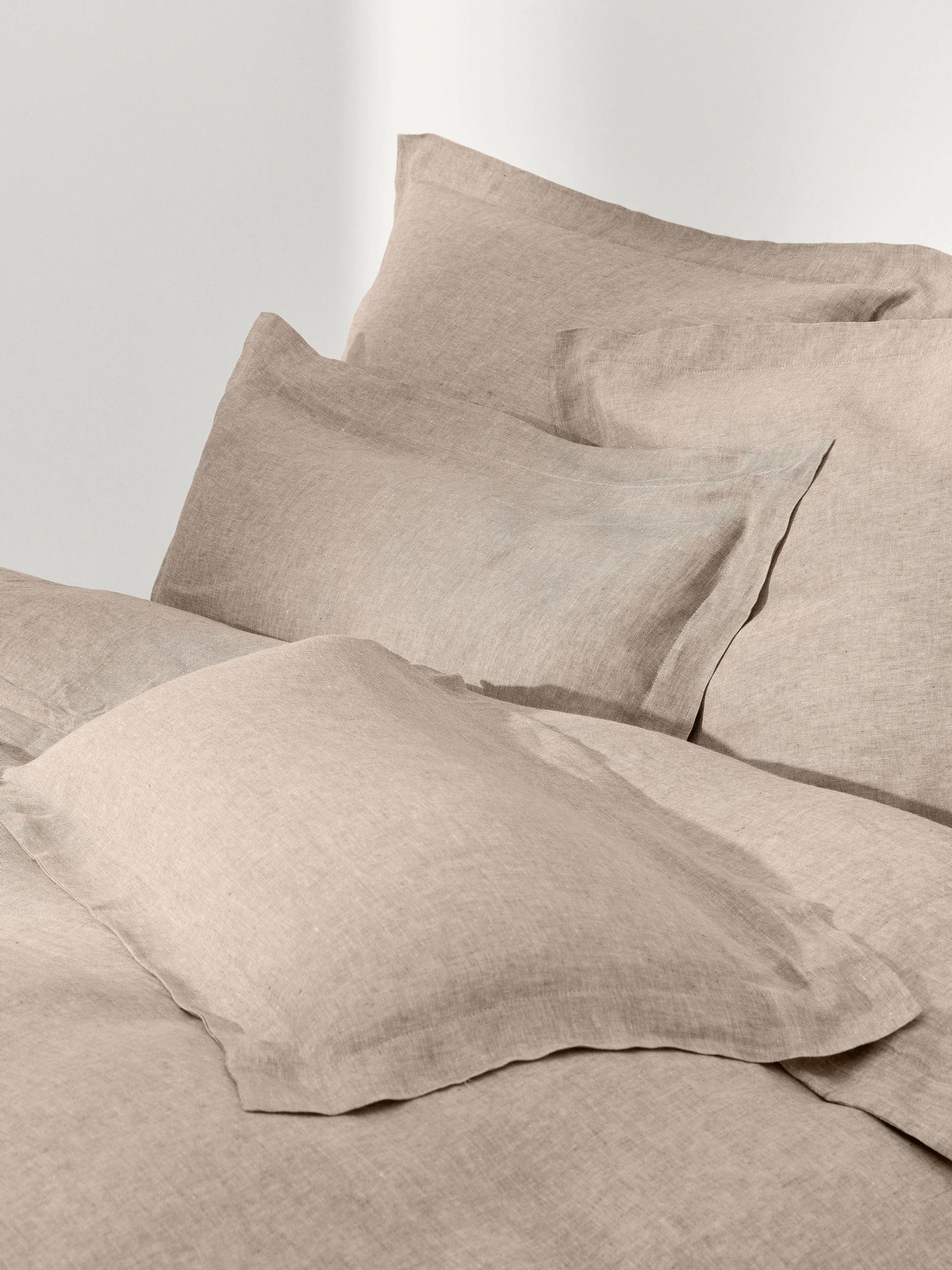 Obliečka na paplón z ľanu's lemom Linna