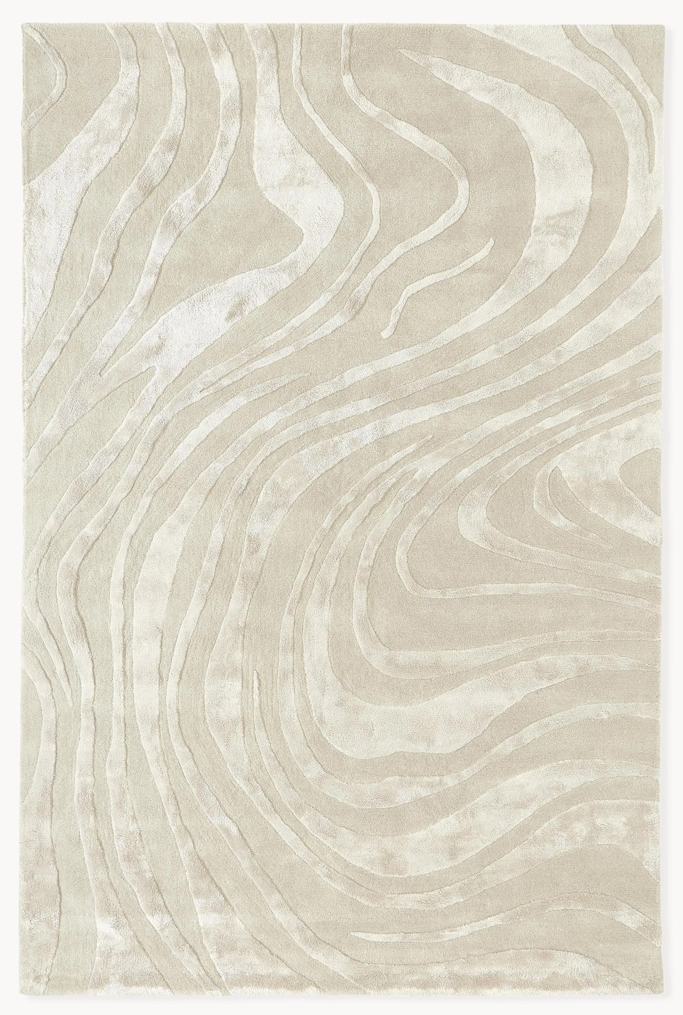 Ručne tuftovaný koberec's krátkym vlasom Winola