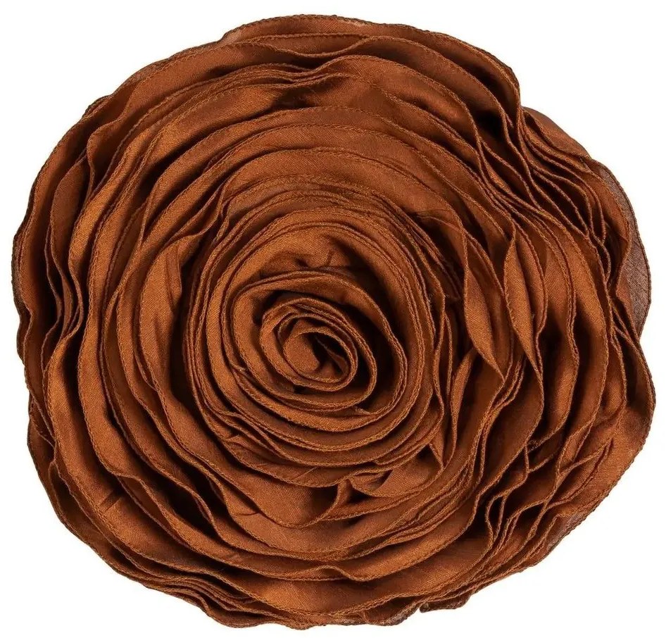 Zelený okrúhly vankúš v tvare kvetu Bella - Ø 40 cm Zelený okrúhly vankúš v tvare kvetu Bella - Ø 40 cm