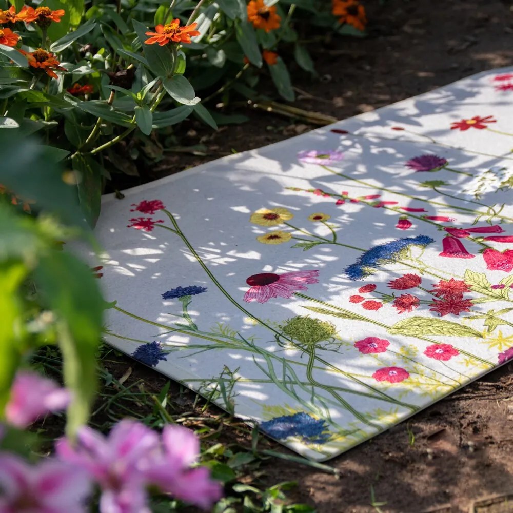 Farebná rohožka Wild Flowers - 75*50*1cm