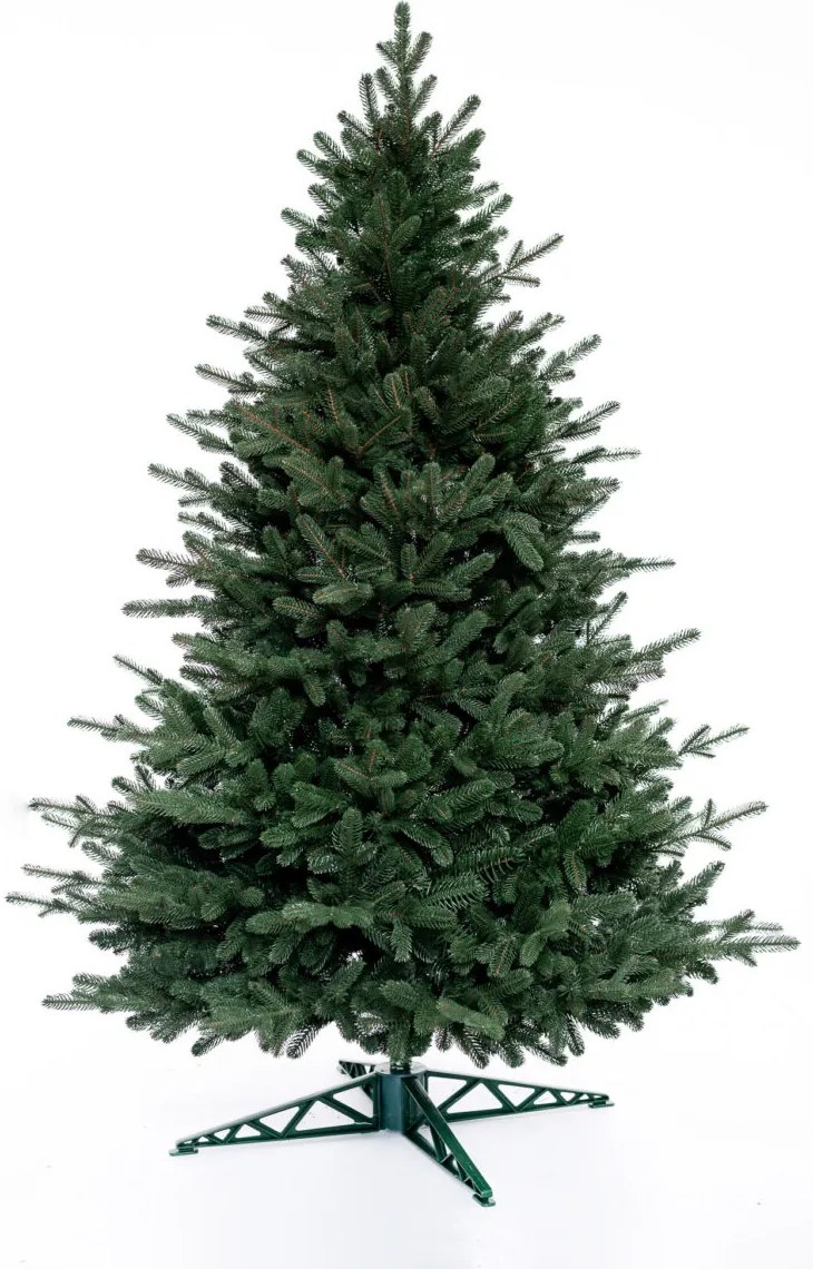 Umelý 3D vianočný stromček SMREK zelený 160 cm