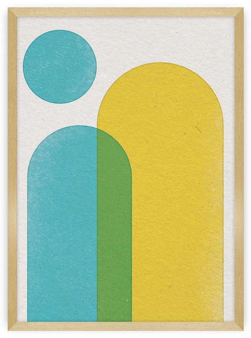 Plagát Abstract Shapes II