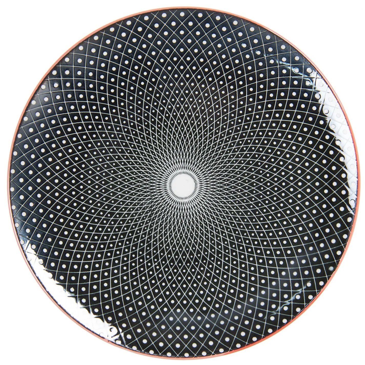 Čierny jedálenský tanier Blackin - Ø 26 cm Čierny jedálenský tanier Blackin - Ø 26 cm