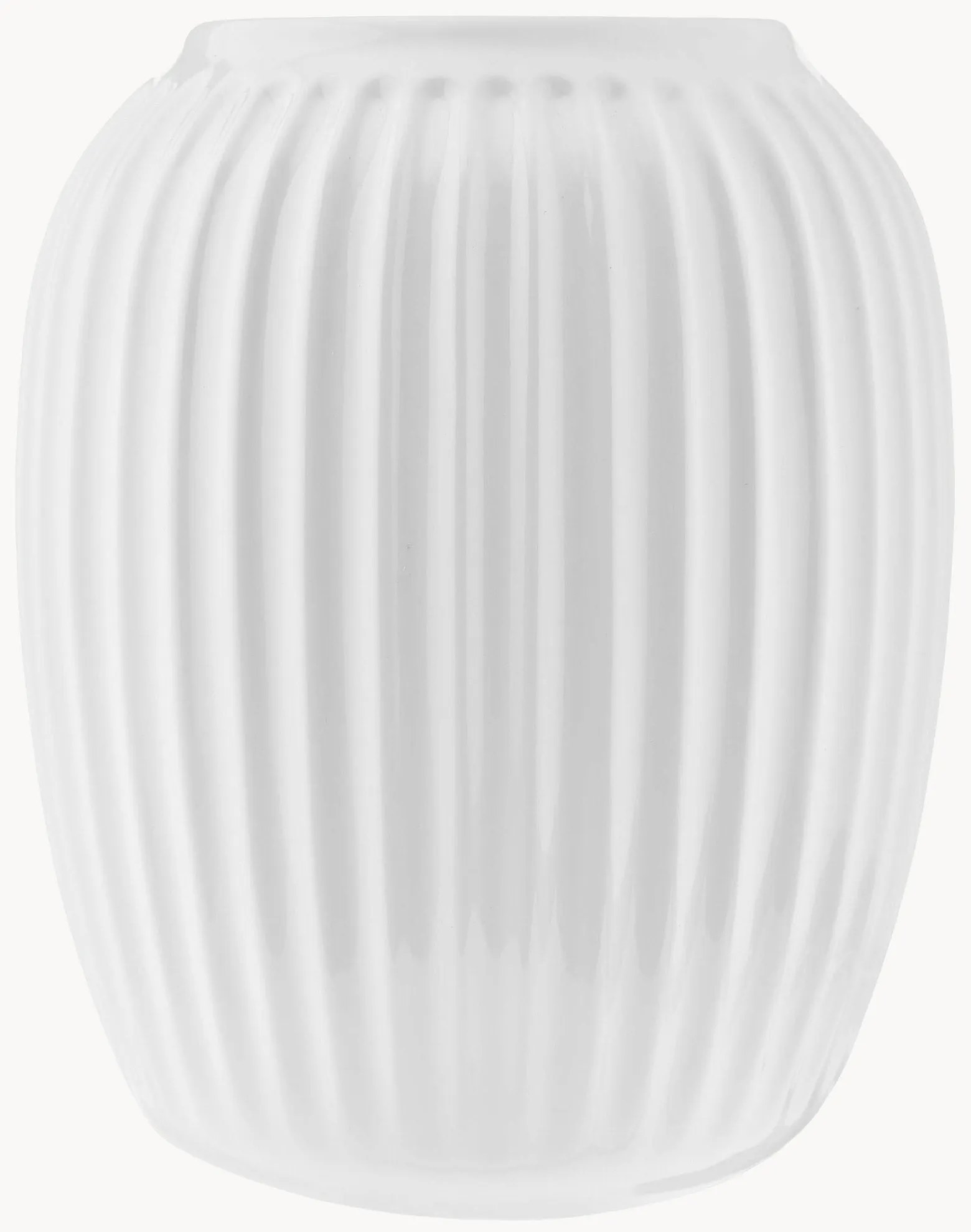 Ručne vyrobená porcelánová váza Hammershøi, V 20 cm