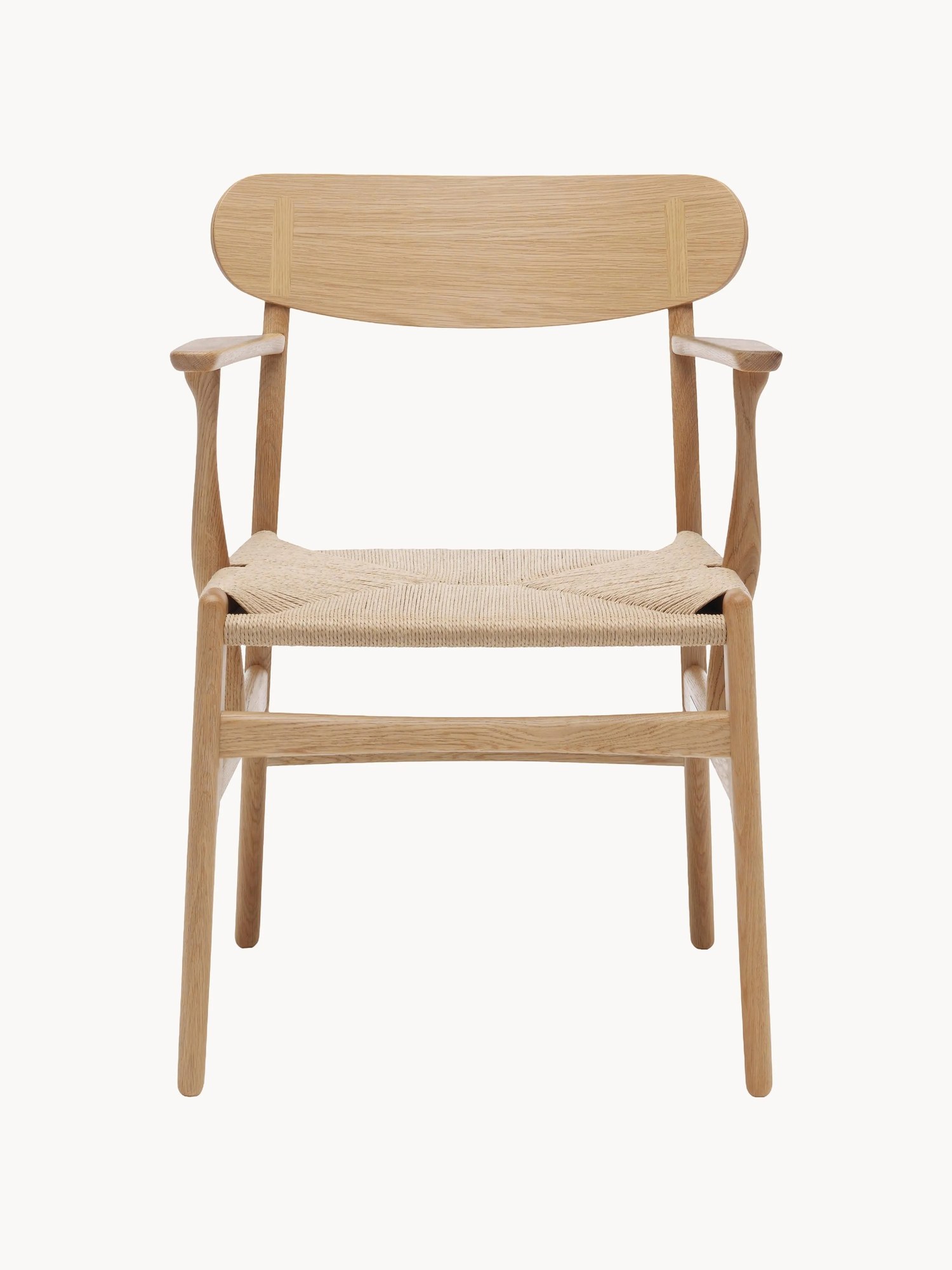 Drevená stolička's opierkami CH26