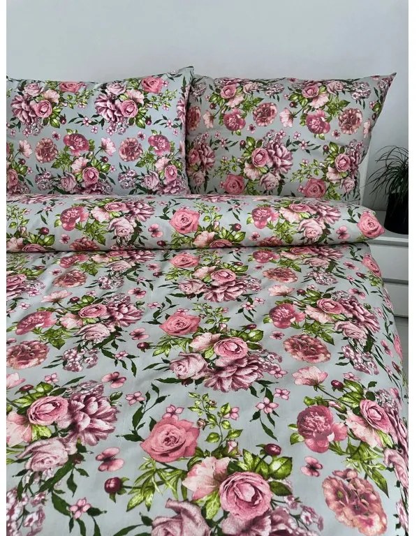 INTERMEDIC SK Posteľná obliečka Believe Grey 200x220/2x70x90 cm