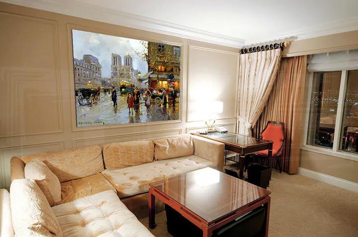 Obraz na plátne PLACE SAINT-MICHEL ET NOTRE DAME – Edouard Leon Cortes | rôzne rozmery