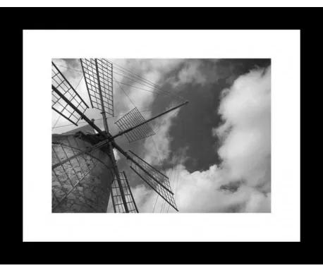 B&W rámovaný obraz 20x25