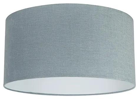Tienidlo na lampu z látky svetlo modrá 50/50/25