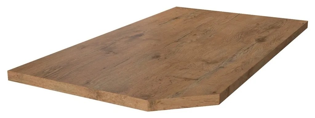 Pracovná doska Bronte (100cm) (dub lancelot) (L). Vlastná spoľahlivá doprava až k Vám domov. 1058706