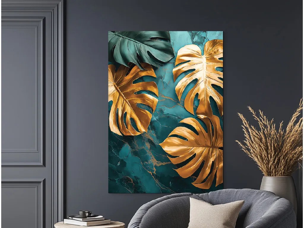drevko | Obraz Zlatá monstera
