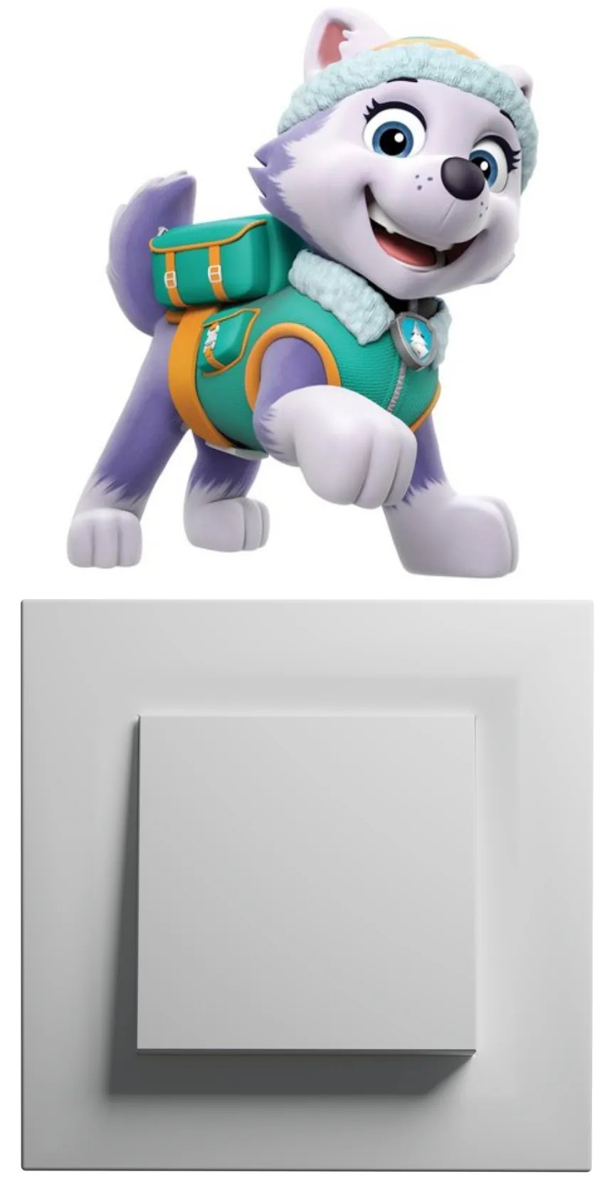 PIPPER. Samolepka nad vypínač „PAW Patrol - Everest