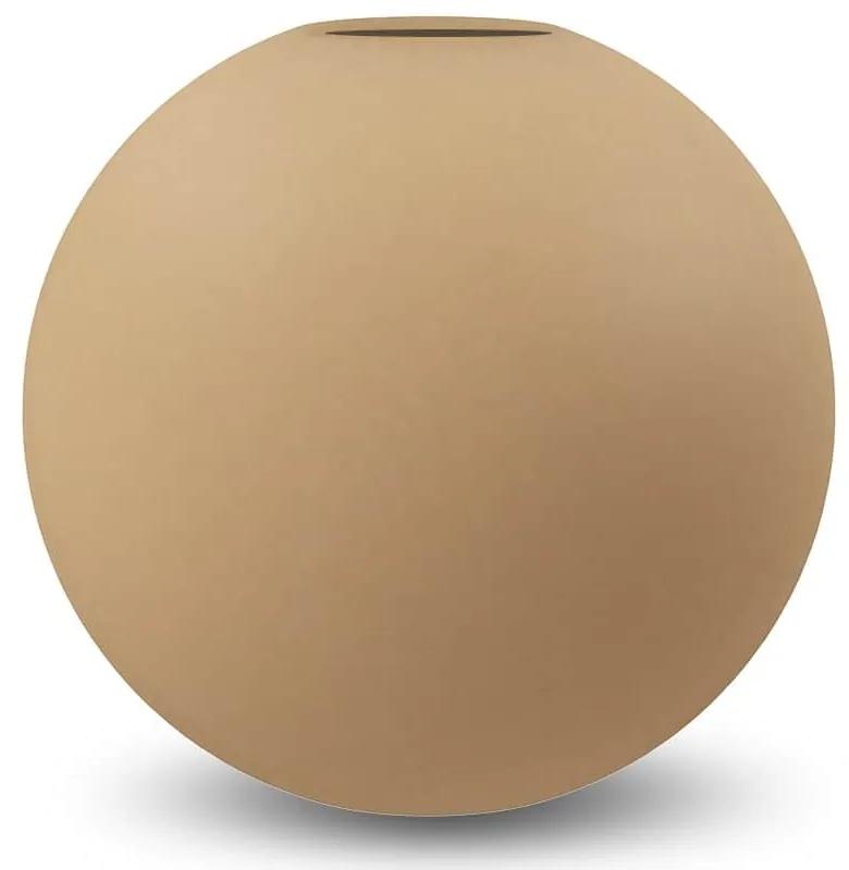 COOEE Design Guľatá váza Ball Peanut 10 cm