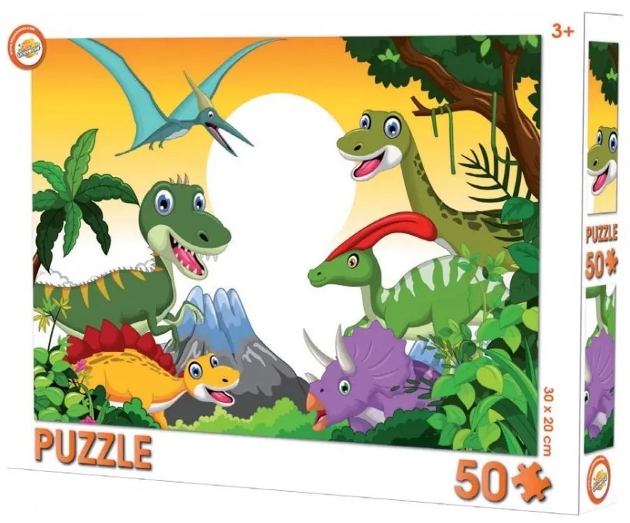 Puzzle Pravek - 50 dielikov Puzzle Pravek - 50 dielikov
