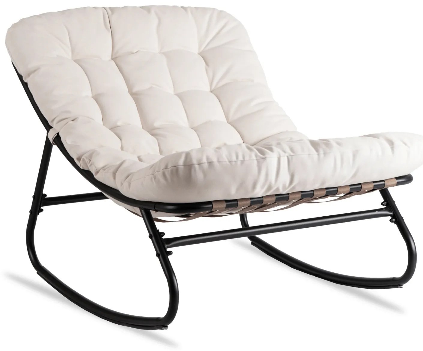 PROXIMA.store - Relaxačné hojdacie kreslo AURORA FARBA: béžová