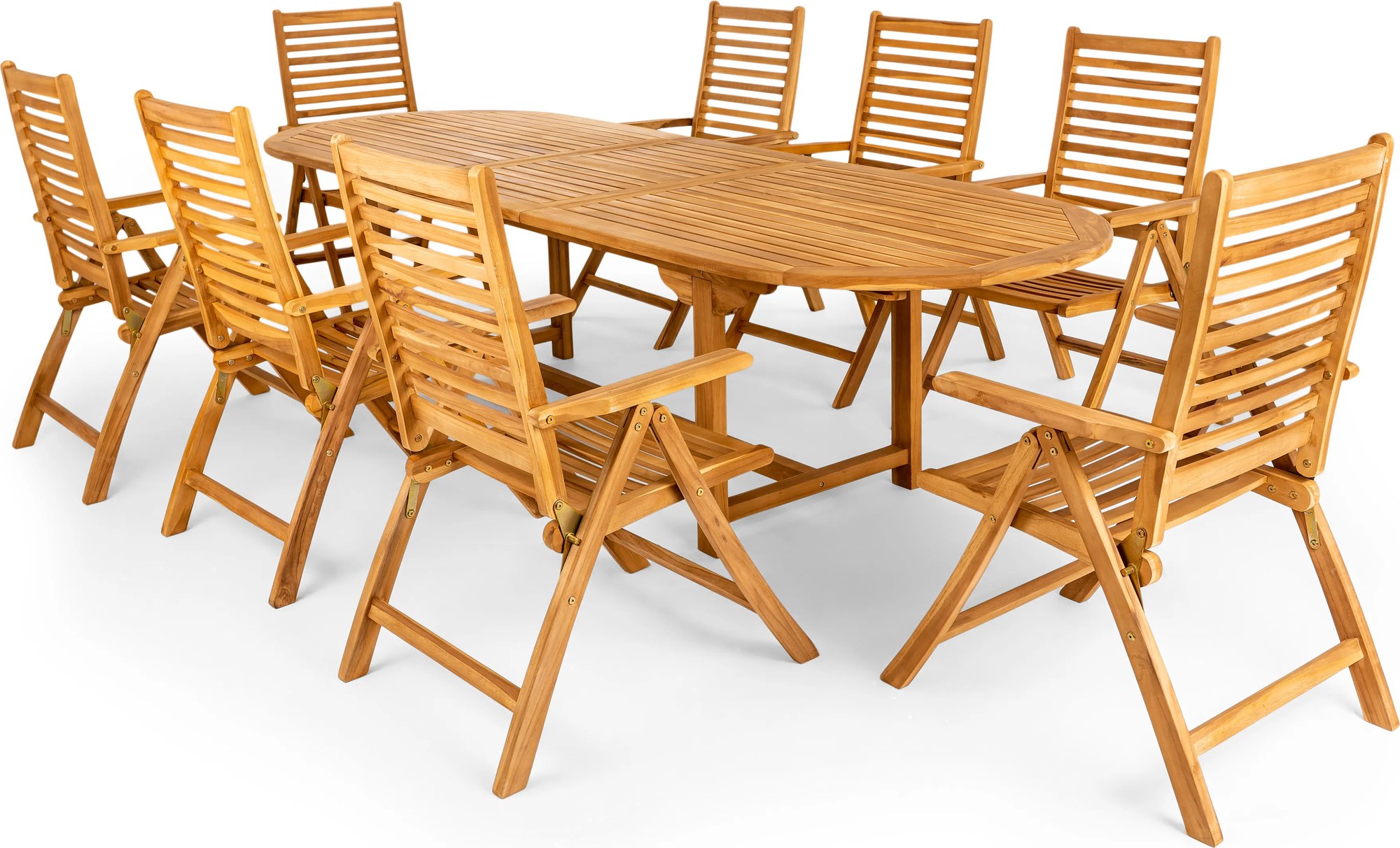 Doppler TAMAN LEVERTON FSC®, rozkladací stôl 240/300, 8+1