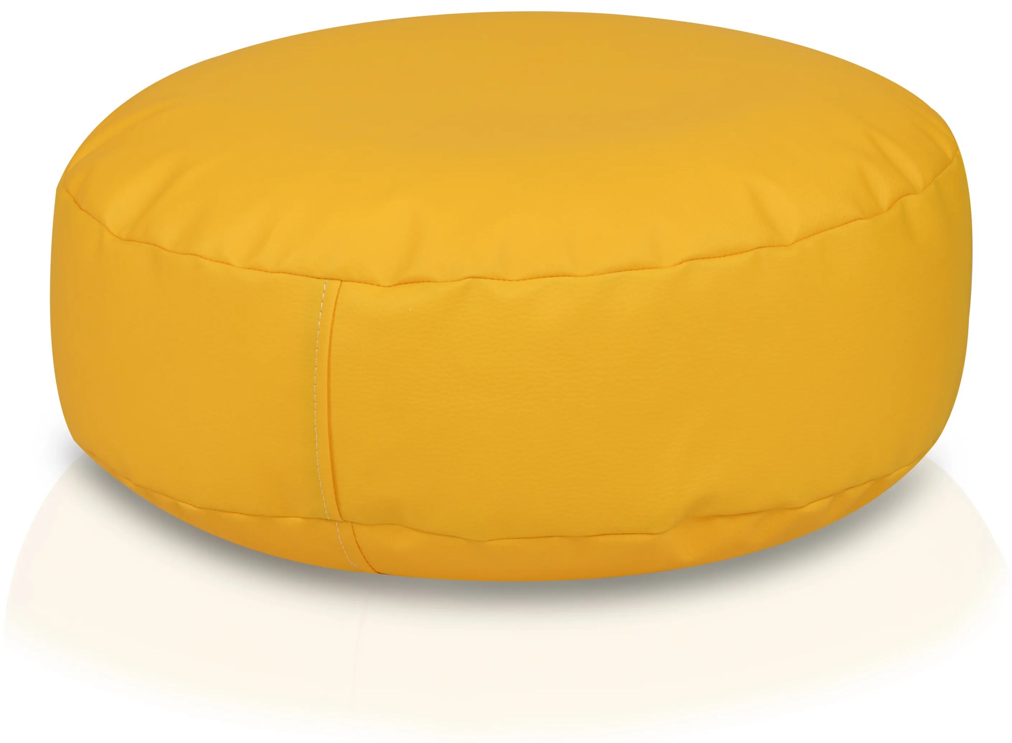 INTERMEDIC SK - Sedací vak 47x15 cm z ekokože | podnožka, podsedák, doplnkové sedenie Farba: E18 - Žltá - slnko (Ekokoža)