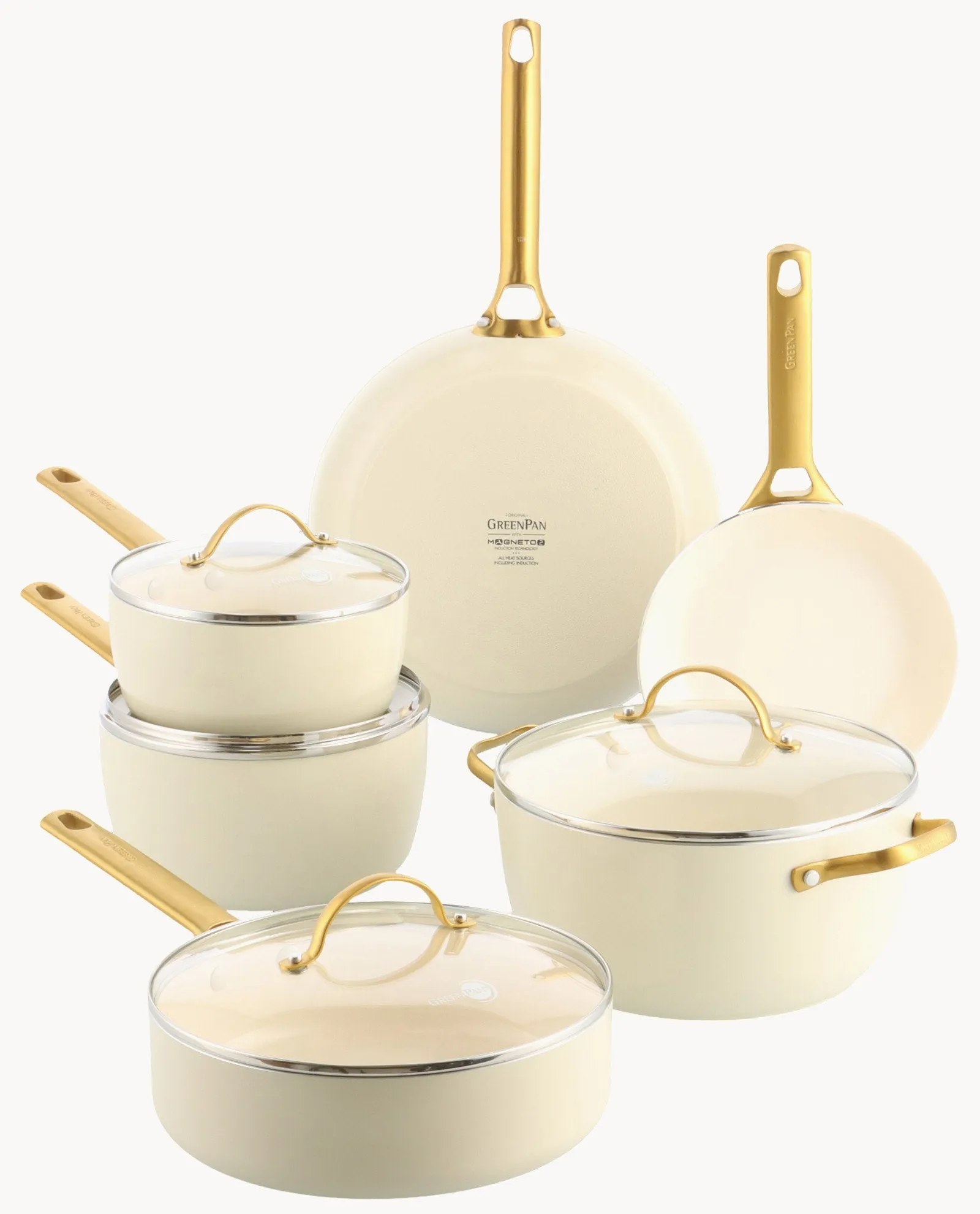 Súprava na varenie's nepriľnavým povrchom Padova, 10 ks