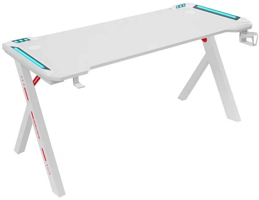 Herný stôl BG03 biely 140 cm